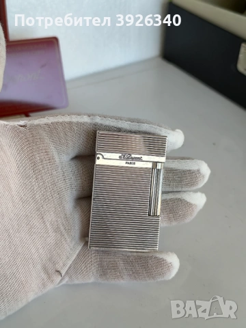 S.T.Dupont Montparnasse сребърна пълен комплект , снимка 2 - Колиета, медальони, синджири - 54009898