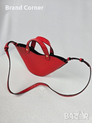 Нова дамска чанта French Connection Origami Croc Tote , снимка 3 - Чанти - 54421459