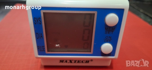 Апарат за кръвно налягане Maxtech, снимка 2 - Друга електроника - 54808993