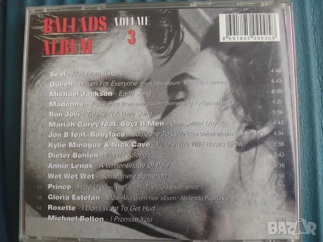 Ballads Album volume 3 - матричен диск музика, снимка 2 - CD дискове - 55675827