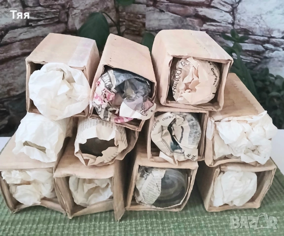 Рисувани стъклени чаши , снимка 5 - Чаши - 54918865