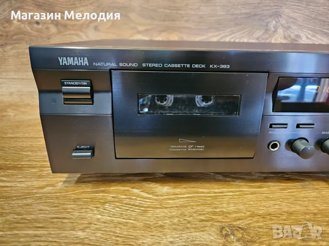 Касетен дек Yamaha KX-393 Natural Sound – Превъзходен аналогов звук и прецизност, снимка 3 - Декове - 55527427