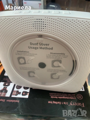 Преносим CD плейър с Bluetooth , USB , SD и Радио, снимка 4 - Друга електроника - 54924645