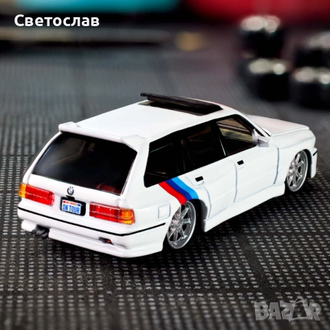 Hot Wheels Elite 64 1990 BMW 318i Touring, снимка 4 - Колекции - 54812569