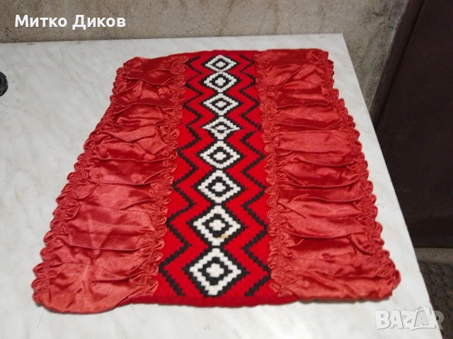 Нови калъфки от соца фъкана бродерия 60х40см три броя, снимка 8 - Спално бельо - 54822581