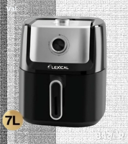 Фритюрник с горещ въздух Lexical Airfryer LAF-3040, снимка 7 - Фритюрници - 54671482