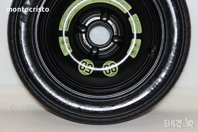 Резервна гума патерица Peugeot 207 (2006-2014г.) 4x108 / 65.1, снимка 3 - Гуми и джанти - 54289148