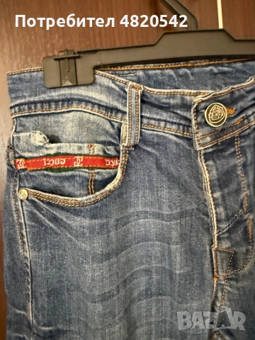 Дънки на марката GUCCI, снимка 2 - Дънки - 54527846