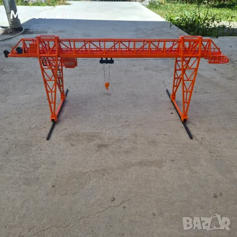 ККС-10 портален кран в мащаб 1:43, снимка 14 - Колекции - 55681450