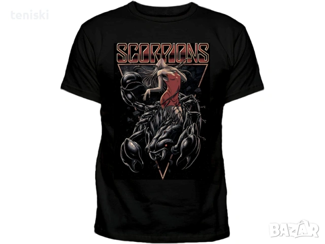Рок тениски Scorpions 7 модела, снимка 5 - Тениски - 39964970