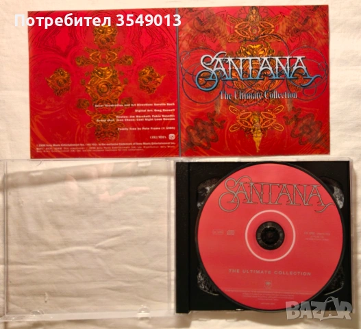 CD / ЦД компакт дискве - SANTANA  [2 CD] двойни дискове, снимка 8 - CD дискове - 54887956