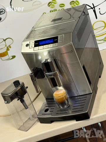Кафемашина кафе автомат delonghi Primadonna S с гаранция, снимка 6 - Кафемашини - 55227643