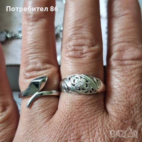 Нови сребърни пръстени 