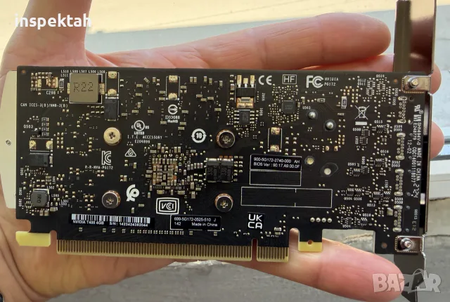 PNY NVIDIA Quadro T400, снимка 3 - Геймърски - 55332168