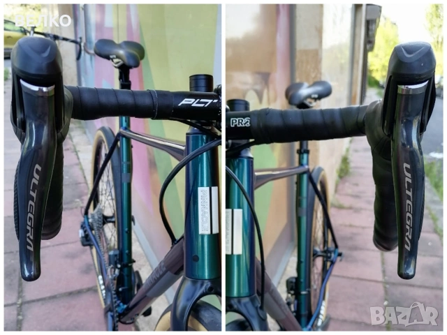 Гравел Pinnacle Arkose  * 2x11 * Ultegra DI2 * Alloy * 28 " * 57 см * Power metar * Като ново , снимка 7 - Велосипеди - 54468673