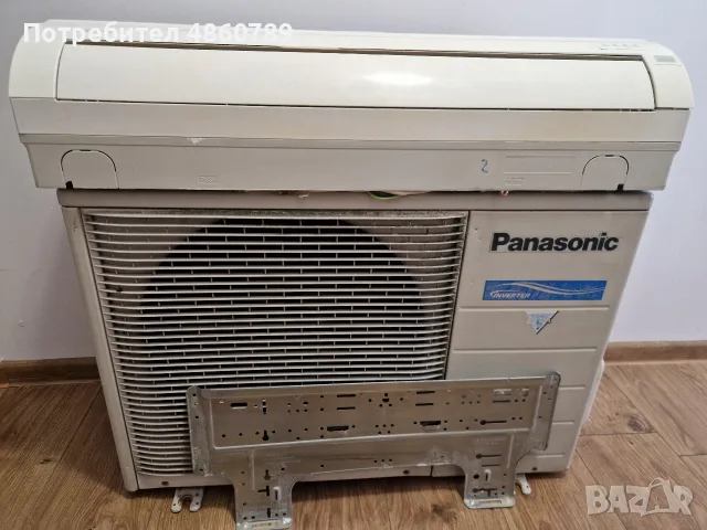 Инверторен Климатик Panasonic 12 Работещ 169 евро, снимка 3 - Климатици - 55563619