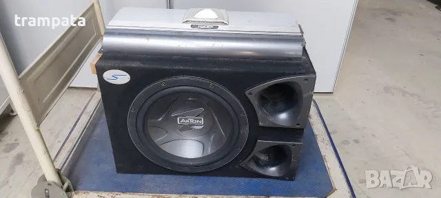 НАЙ ДОБРАТА ОФЕРТА Бас каса + Усилвател за колаAxton AB30 250W+ Rodeck R680N