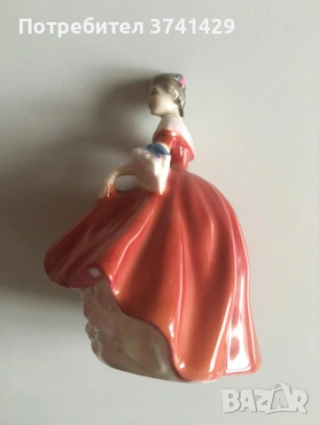 Английски порцелан Royal Doulton - Southern Belle, снимка 4 - Антикварни и старинни предмети - 54369653