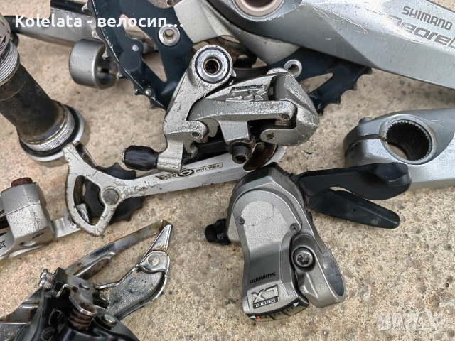 Shimano Deore LX групсет дерайльор спирачки курбели команда, снимка 3 - Части за велосипеди - 54461538