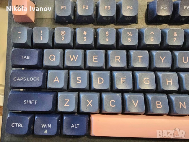 Механична - Оптична клавиатура Skyloong GK75 Lite Gasket (Gateron Optical Black) | Hot-Swap, Knob, снимка 4 - Клавиатури и мишки - 55075742