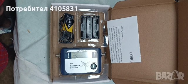 тестер за замерване на dvb цифрови ефирни сигнали от телевизионни ретранслатори