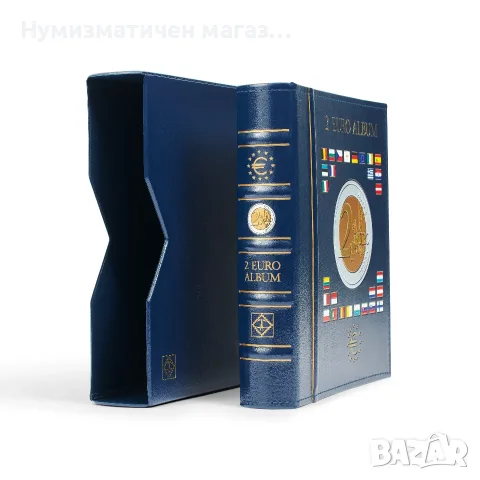 Листове за монети VISTA, за монети от 2 евро - опаковка 2 бр , снимка 4 - Нумизматика и бонистика - 55330738