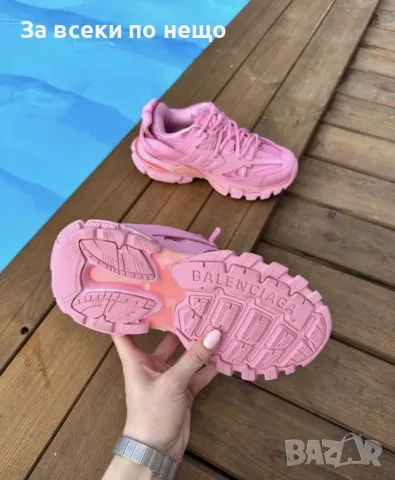 Balenciaga Track Pink Дамски Маратонки👟Дамски Спортни Обувки Код ch66, снимка 7 - Маратонки - 55482074