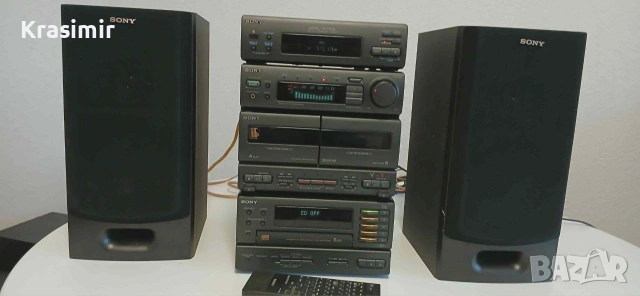 Sony MHC-2750 – пълен Hi-Fi сет с дистанционно, снимка 2 - Ресийвъри, усилватели, смесителни пултове - 54992355