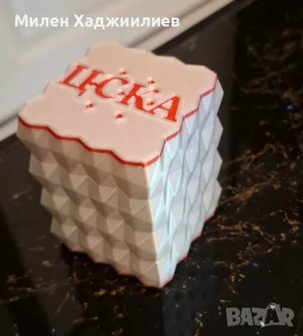 Сувенир - солница с надпис ЦСКА