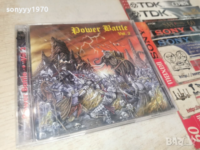 POWER BATTLE X2 CD-ВНОС GERMANY 3105261914H2E6R, снимка 4 - CD дискове - 54729592