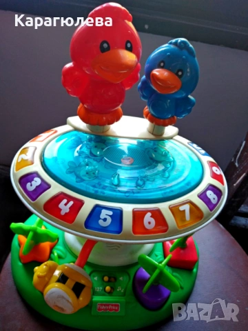 Музикална образователна играчка Fisher Price на гръцки език, снимка 5 - Музикални играчки - 42748675