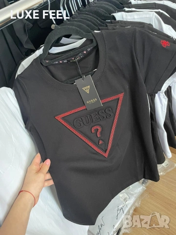 Moschino ✨ Guess ✨Prada ✨Дамски Тениски , снимка 4 - Тениски - 55013890
