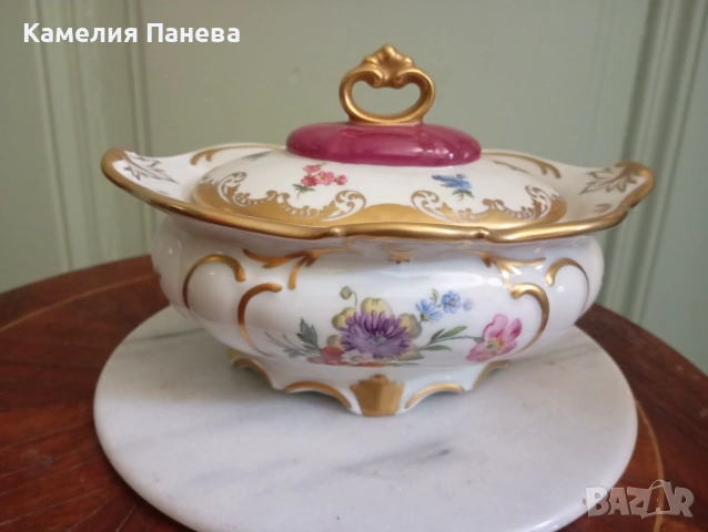 Винтидж порцеланова захарница
