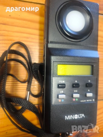 MINOLTA COLOR METER ll, снимка 3 - Светкавици, студийно осветление - 54842991