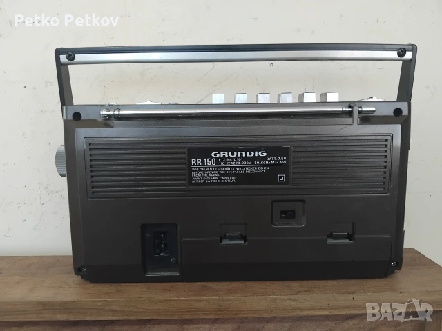 Моно Касетофон ( GRUNDIG RR-150) , снимка 3 - Радиокасетофони, транзистори - 55086736