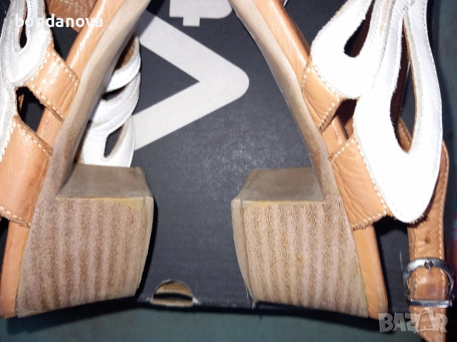 Летни сандали от естествена кожа, номер 40, снимка 13 - Сандали - 53985561