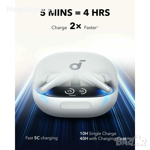 Soundcore безжични слушалки, снимка 3 - Безжични слушалки - 55166684