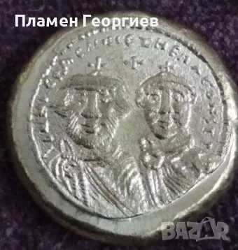 Солид Византийска Империя копие, снимка 3 - Нумизматика и бонистика - 55568372