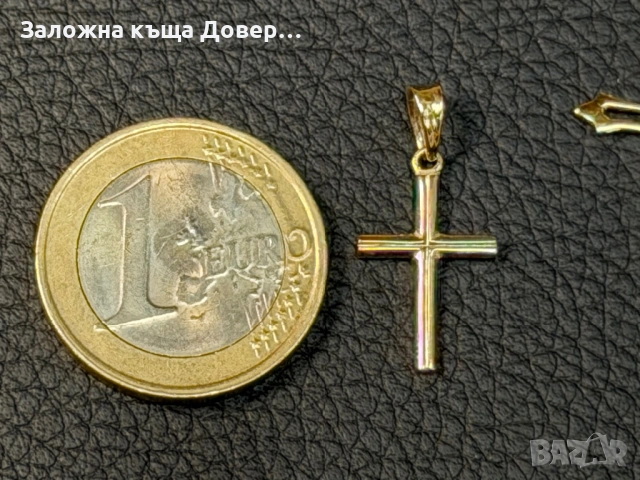 Златен кръст чисто нов 14 к 585 gold zlaten krast , снимка 9 - Други - 54948912
