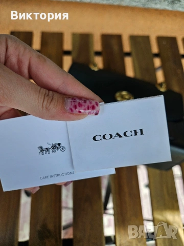 Дамска чанта Coach, снимка 8 - Чанти - 54767935
