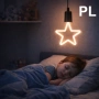 Неонова LED лампа звезда – нощна лампа за детска стая и декорация Код P2255, снимка 2
