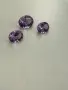 Лот естествени фасетирани аметисти – 7.85 ct (3 броя) – отлична шлифовка, снимка 3