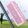 HiPoqAF водоустойчива Bluetooth колонка розова с магнитно закрепване 100 W Peak, IPX7, 30 часа, снимка 2