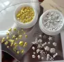 3D микс морски мидички котва рапан звезда капси декорация за нокти ситни формички маникюр, снимка 10