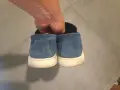 Сини велурени мокасини, снимка 2