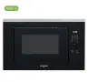 Whirlpool WMF250G микровълнова за вграждане фурна , цифров дисплей 25L 900W Грил Черно стъкло Нова, снимка 1