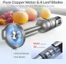 5-в-1 пасатор 1200W с Turbo и двоен уред за млечна пяна, снимка 2