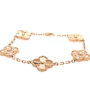 Златна дамска гривна Van Cleef 13,40гр. 18,0см. 14кр. проба:585 модел:37807-1, снимка 4