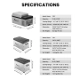 Преносими компресорни хладилници Alpicool C20 / C30 / C40 12V 24V 220V Bluetooth, снимка 6
