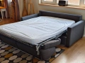 Диван 185см, разтегателен с матрак за спане 140см широчина, снимка 7